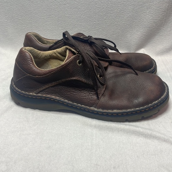 Dr. Martens Brown Leather Lace up Oxford Lug Sole Size 14 - Picture 4 of 4